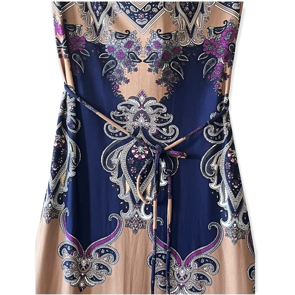 Floral/Colorful Maxi Dress - Picture 1 of 2